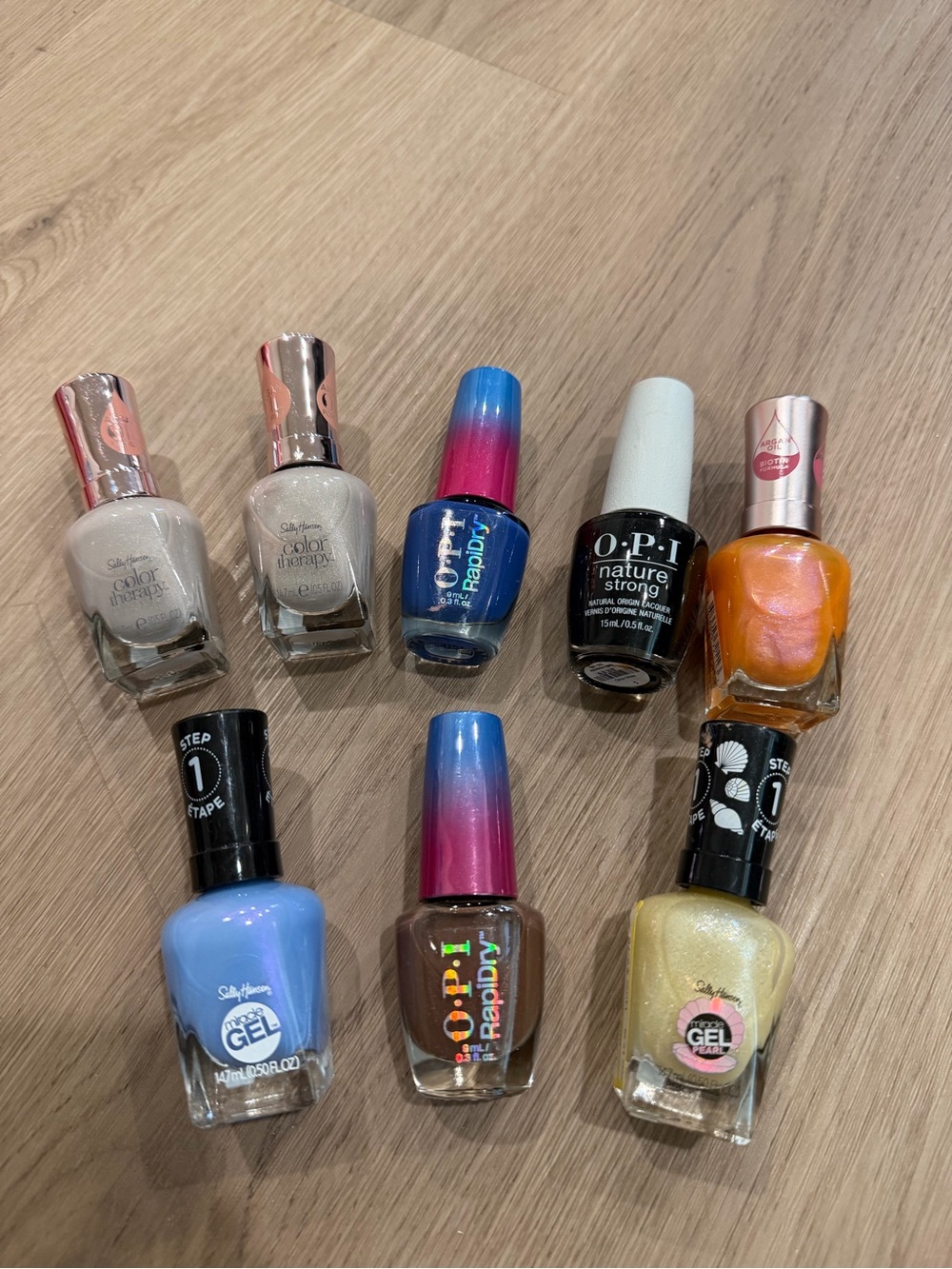 Sally Hansen Miracle Gel & OPI NaiSally Hansen Miracle Gel & OPI Nail Polish Lot